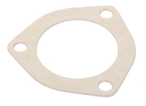 Trans-Dapt Performance Collector Gaskets 4465 Gasket, Triangle, High-Temperature White, 3-Hole, 3 in. Inside Diameter, Each