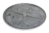 Trans-Dapt Performance Chrome Air Cleaner Tops 2490 Top, Polished Aluminum, Ball-Milled, 14 in. Diameter, Each thumbnail 2