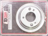 Trans-Dapt Performance Steel Crankshaft Pulleys 9817 Pulley, V-Belt, 1-Groove, 6.8 in., Steel, Chrome, Chevy, Big Block, Short Pump, Each thumbnail 5