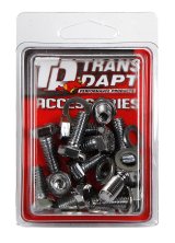 Trans-Dapt Performance Products Differential Cover Fasteners 9232 Bolt Set, Diff Bolt Set For GM 14 Bolt Chrome thumbnail 2