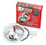 Trans-Dapt Performance Chrome 10 Bolt GM 8.5 Inch Differential Cover 9037 Cover, Steel, Chrome, GM, in., 10-Bolt, Kit thumbnail 1