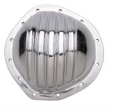 Trans-Dapt Performance Finned Aluminum 12 Bolt GM 8.875 Inch Differential Cover 4826 Cover, Aluminum, Polished, Finned, GM, 12-Bolt, Truck, Rear, Each thumbnail 2