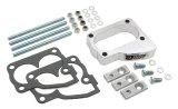 Trans-Dapt Performance Wide-Open TBI Spacers 2671 Throttle Body Spacer, Wide Open, Aluminum, Natural, 1 in., Dodge, Pickup, V10, Each thumbnail 2