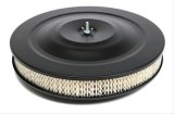 Trans-Dapt Performance Products Air Cleaners 8657 ASPHALT BLACK POWDER COATED 14" FLAT BASE AIR CLEANER thumbnail 2