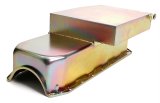 Trans-Dapt Performance Products Oil Pans 7115 SB CHEVY CLAIMER OIL PAN 283-400 8QT DRIVERS SIDE DIPSTICK ZINC thumbnail 3