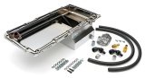 Trans-Dapt Performance Products Oil Pans 0183 Pan & Filter Kit, LS Engine Swap Pan & Remote Sngl Filter Base Combo Kit; Vertical Port, Chrome Pan 7Qt thumbnail 2