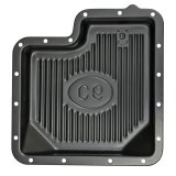 Trans-Dapt Performance Products Automatic Transmission Pans 7171 Pan, Ford C6 Black Finned Trans Pan thumbnail 2
