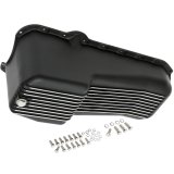 Trans-Dapt Performance Products Oil Pans 7426 Pan, Pan Black Finned Aluminum SBC 305-350 1980-85 thumbnail 2