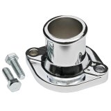 Trans-Dapt Performance Products Water Necks and Thermostat Housings 7453 Neck, Ford 351C Neck Chrome thumbnail 2