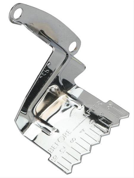 Trans-Dapt Performance Timing Pointers 4960 Tab, Chrome, Chevy, 283-350, 6.75/7.0/8.0 in. Balancer, Each