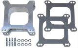 Trans-Dapt Performance 2 Inch Carburetor Spacer 2081 Spacer, Aluminum, in. Thick, Open, Square Bore, Each thumbnail 1