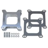 Trans-Dapt Performance 2 Inch Carburetor Spacer 2081 Spacer, Aluminum, in. Thick, Open, Square Bore, Each thumbnail 2