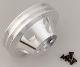 Trans-Dapt Performance Aluminum Water Pump Pulleys 8875 Pulley, V-Belt, 2-Groove, Aluminum, Machined, Chevy, Big Block, Short Pump, Each thumbnail 2