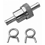 Trans-Dapt Performance Products Fuel Filters 9407 Filter Chrome with Bronze element for 3/8" hose with clamps thumbnail 2