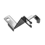 Trans-Dapt Performance Throttle Cable Brackets 9619 Carb Mounted Linkage Bracket Chrome thumbnail 1