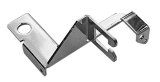 Trans-Dapt Performance Throttle Cable Brackets 9619 Carb Mounted Linkage Bracket Chrome thumbnail 2