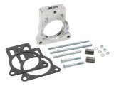 Trans-Dapt Performance Swirl-Torque TBI Spacers 2564 Throttle Body Spacer, Swirl-Torque, Aluminum, Natural, 1 in., Chevy, GMC, Pickup/SUV/Van, Each thumbnail 2