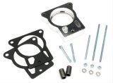 Trans-Dapt Performance Swirl-Torque TBI Spacers 2564 Throttle Body Spacer, Swirl-Torque, Aluminum, Natural, 1 in., Chevy, GMC, Pickup/SUV/Van, Each thumbnail 3
