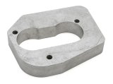 Trans-Dapt Performance Wide-Open TBI Spacers 2636 Throttle Body Spacer, Wide Open, Aluminum, Natural, 1 in., Chevy, GMC, Pickup/SUV, Each thumbnail 1