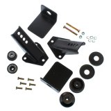Trans-Dapt Performance Universal Street Rod-Style Motor Mounts 4505 Mounts, Universal, Biscuit Style, Complete Mount, Weld-In, Chevy, Big Block, Small Block, Fits 24 in. to 30 in. Frame Rails, Kit thumbnail 1