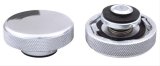 Trans-Dapt Performance Products Radiator Caps 6017 POLISHED ALUMINUM 16 LB.PLAIN RADIATOR CAP thumbnail 1