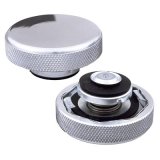 Trans-Dapt Performance Products Radiator Caps 6017 POLISHED ALUMINUM 16 LB.PLAIN RADIATOR CAP thumbnail 2
