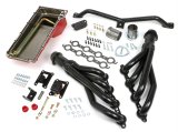 Trans-Dapt Performance Swap-In-A-Box Complete Engine Swap Kits 42041 Kits, Complete, Mid-length Painted Headers, Motor Mounts, Red Oil Pan, Chevy, GMC, 4.8L, 5.3L, 6.0L, Kit thumbnail 1