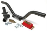 Trans-Dapt Performance Universal Transmission Mounts 6527 Crossmember, Steel, Black, 6 in. Drop, 26 in. to 36 in. Width, Ford, C-4, C-6, Kit thumbnail 1
