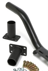 Trans-Dapt Performance Universal Transmission Mounts 6527 Crossmember, Steel, Black, 6 in. Drop, 26 in. to 36 in. Width, Ford, C-4, C-6, Kit thumbnail 2
