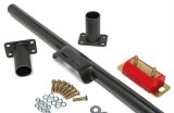 Trans-Dapt Performance Universal Transmission Mounts 6522 Crossmember, Steel, Black, 26 in. to 36 in. Width, Ford, C-4, C-6, Kit thumbnail 2