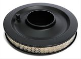 Trans-Dapt Performance Products Air Cleaners 8661 ASPHALT BLACK POWDER COATED 14" X 3 1/4" AIR CLEANER thumbnail 1