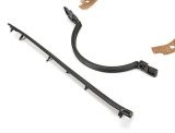 Trans-Dapt Performance Oil Pan Gaskets 4341 Gasket, Engine Pan, Cork/Rubber, 2-Piece, Chevrolet, BBC, Mark IV, Set thumbnail 1