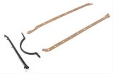 Trans-Dapt Performance Oil Pan Gaskets 4341 Gasket, Engine Pan, Cork/Rubber, 2-Piece, Chevrolet, BBC, Mark IV, Set thumbnail 2