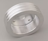 Trans-Dapt Performance Aluminum Crankshaft Pulleys 8878 Pulley, V-Belt, 3-Groove, 6.6 in., Aluminum, Natural, Chevy, Big Block, Short Pump, Each thumbnail 2