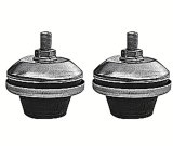Trans-Dapt Performance Biscuit Mount Pads 9314 Motor Pads, Biscuit-Style, Complete Mount, Bolt-In, Rubber, Black/Black, Kit thumbnail 3