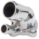 Trans-Dapt Performance Chrome Water Necks 9403 Neck, Zinc Alloy, Plated, 45 Degree, Oldsmobile, V8, Each thumbnail 1