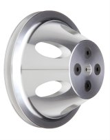 Trans-Dapt Performance Aluminum Water Pump Pulleys 9478 Pulley, V-Belt, 1-Groove, Aluminum, Machined, Chevy, Small Block, Short Pump, Each thumbnail 1