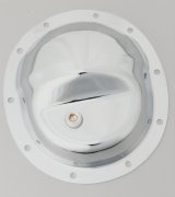 Trans-Dapt Performance Chrome 10 Bolt Dana 35 Differential Cover 9711 Cover, Steel, Chrome, 35, Each thumbnail 1