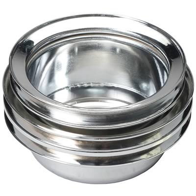 Trans-Dapt Performance Steel Crankshaft Pulleys 8305 Pulley; 6.75 in. Dia.; 3.945 in. Depth; Triple Groove; OEM Style; Chrome Plated