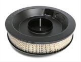 Trans-Dapt Performance Asphalt Black Air Cleaners 8640 Cleaner, Black, Round, Dropped Base, 14 in. Diameter, White Paper Filter, 3 in Filter Height, Each thumbnail 2