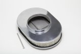 Trans-Dapt Performance Products Air Cleaners 6047 FINNED OVAL AIR CLEANER KIT 12" X 2" PAPER ELEMENT - FULL FINNED STYLE thumbnail 2