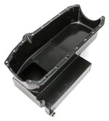 Trans-Dapt Performance Products Oil Pans 7113 SB CHEVY CLAIMER OIL PAN 283-400 8QT DRIVERS SIDE DIPSTICK BLACK thumbnail 2