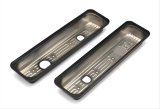 Trans-Dapt Performance Asphalt Black Valve Covers 8689 Covers, Black, Centerbolt Mounting, Steel, Stock Height, Chevy Truck, Small Block, Pair thumbnail 1