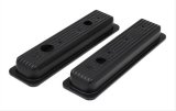 Trans-Dapt Performance Asphalt Black Valve Covers 8689 Covers, Black, Centerbolt Mounting, Steel, Stock Height, Chevy Truck, Small Block, Pair thumbnail 2