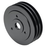 Trans-Dapt Performance Products Crankshaft Pulleys 7138 Pulley, BBC Aluminum Pulley Triple Lower Swp Black thumbnail 2