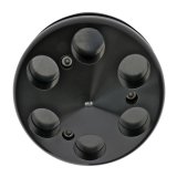 Trans-Dapt Performance Products Alternator Pulleys 7149 Pulley, Alum Pulley Single Black thumbnail 1