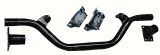 Trans-Dapt Performance Universal Crossmember Motor Mounts 4849 Engine Crossmember, Steel, Engine Swap, 24 in. to 37 in. Wide Frame Rails, Ford, Small Block/351C, Kit thumbnail 4