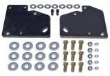 Trans-Dapt Performance Engine Swap Motor Mounts 4689 Mounts, Swap, Complete Mount, Bolt-In, Steel, Black, Chevy, GMC, Pickup, SUV, Small Block, V8, RWD, Kit thumbnail 1