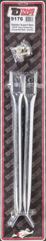 Trans-Dapt Performance Radiator Support Panels 9176 Bars Camaro 70-81 pair thumbnail 2