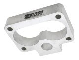 Trans-Dapt Performance Wide-Open MPFI Spacers 2615 Spacer, Wide Open, Aluminum, Natural, 1 in., Dodge, Pickup, Each thumbnail 1